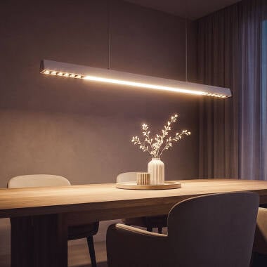 Afbeelding van Hanglamp Lineaire LED 42W Aluminium CCT Dubbelzijdige Verlichting Funky Chaka
