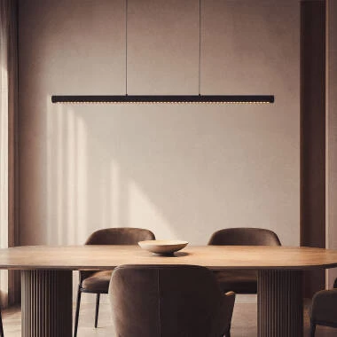 Hanglamp Lineaire LED 42W Aluminium CCT Dubbelzijdige Verlichting Funky Zapp