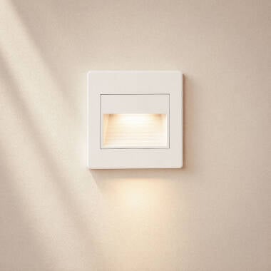 Afbeelding van Wandlamp LED Inbouw Vierkant Olite