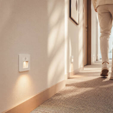 Image of Olite Recessed Wall Light with PIR Sensor