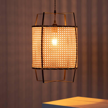 Afbeelding van Hanglamp Rotan Baco