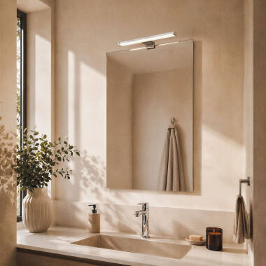 Image of 5W LED Lamp for Kendari Bathroom Mirror in Silver