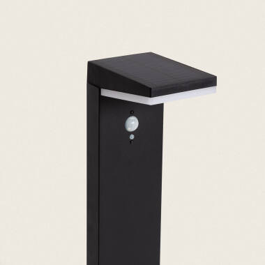 Afbeelding van Baken Outdoor Solar LED 5W 50cm Aluminium met Bewegingssensor Edwan