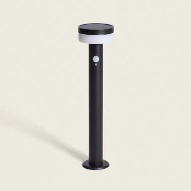 Balise Extérieure sur Pied Solaire LED 50cm Aluminium Ashier