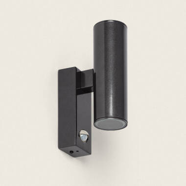 Wandleuchte Außen Aluminium mit PIR Sensor Pimlico