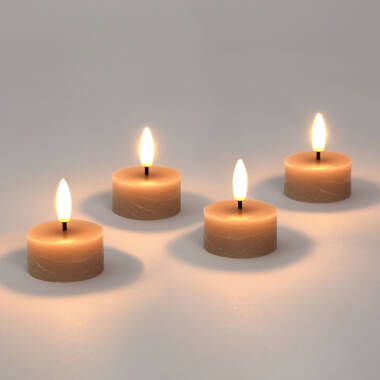Bild von 4er Pack LED Wachskerzen Mirea