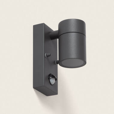 Stone Outdoor Stainless Steel Wall Lamp with PIR Sensor