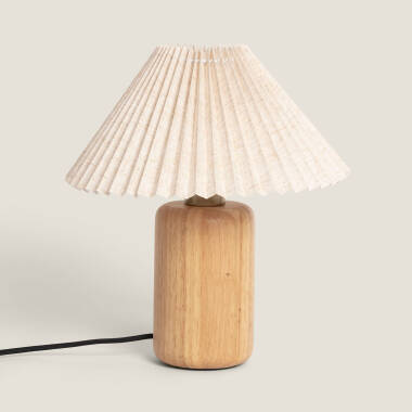 Tafellamp Hout Silene