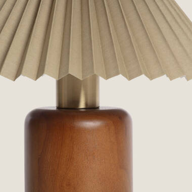 Image of Silene Wood Table Lamp