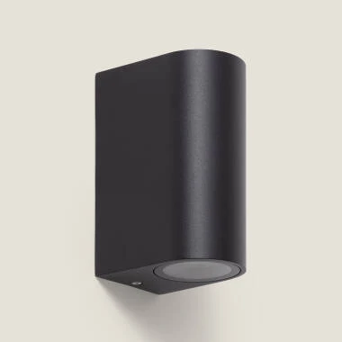 Applique da Parete per Esterni Alluminio Doppia Luce Big Gala