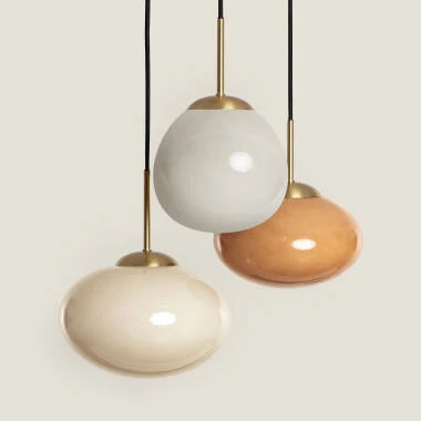 Lampa Wisząca ze Szkła Kurta