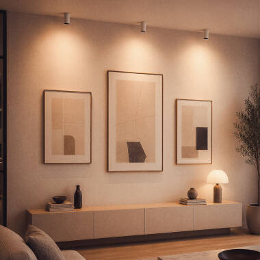 Afbeelding van Plafond Lamp LED Ø70 mm ECLIPSE L AURLUX LIGHTING