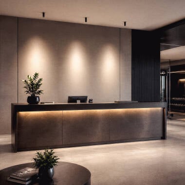 Bild von LED Deckenleuchte Ø40 mm ECLIPSE S Aurlux Lighting