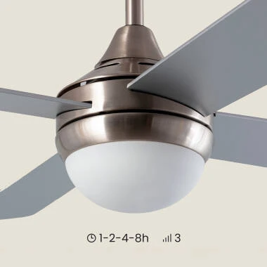 Bild von Deckenventilator Navy Nickel 110cm WiFi