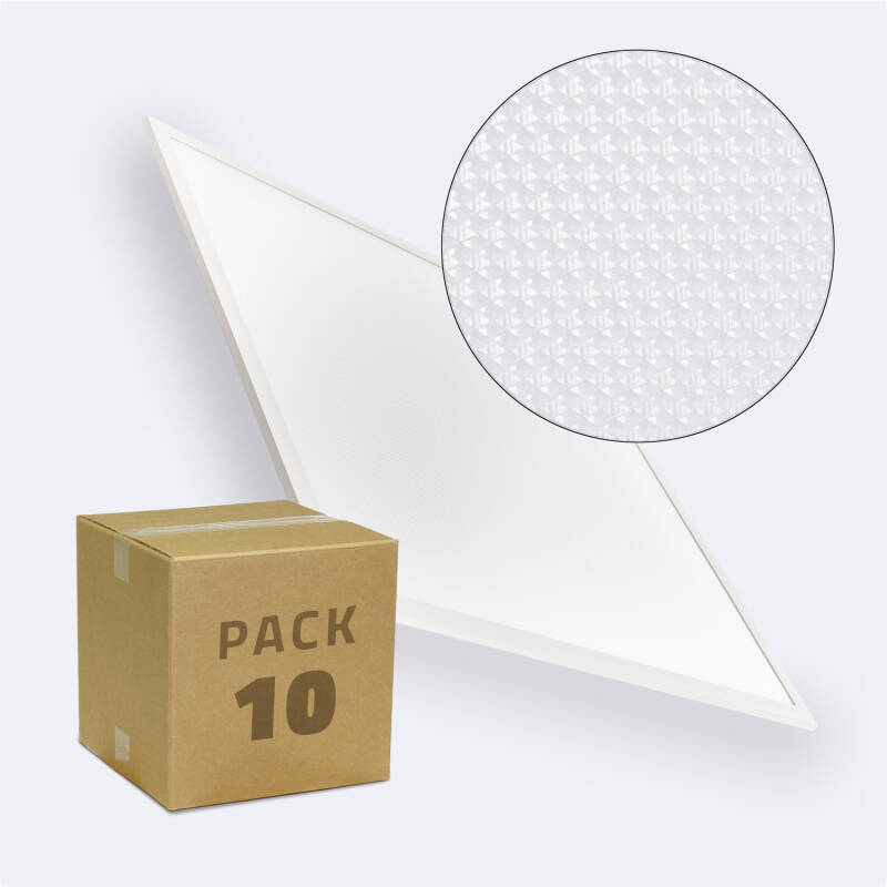 Bild von 10er Pack LED Panel 62x62 cm 100 lm/W 40W UGR19 ohne Treiber