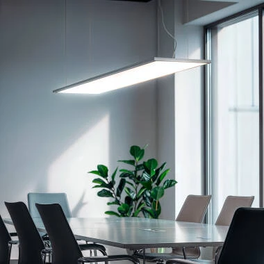 Panneau LED 120x30 cm 42W 4200 lm + Kit de Suspension Philips Certadrive