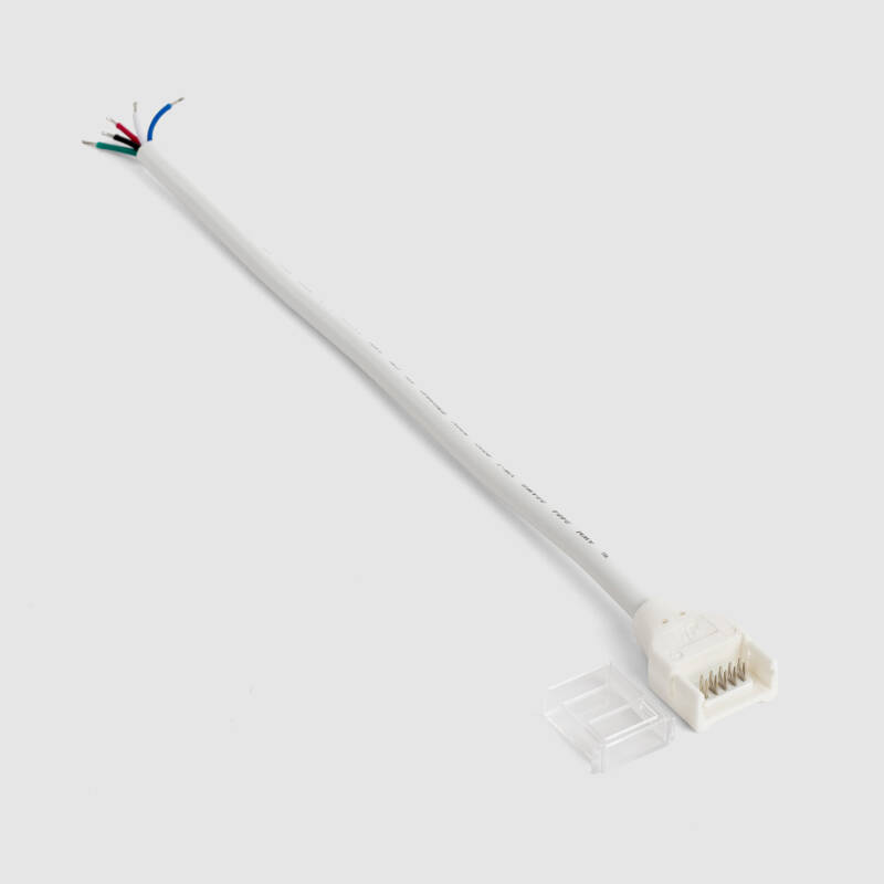 Image de Connecteur pour Ruban LED 24V RGBW SMD Largeur 12 mm IP65 avec Câble