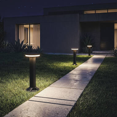 Image de Balise Extérieure LED 12W Saillie sur Pied 40cm Duero