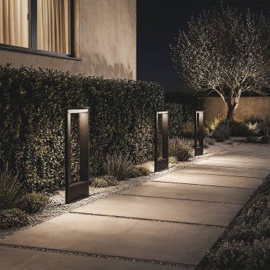 Immagine di Lampioncino Esterni LED 12W Superficie 60cm Salor