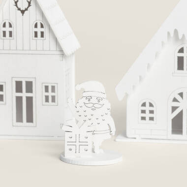 Afbeelding van Kerstdorp LED van Hout Luvia 