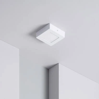 LED Deckenleuchte 6W Eckig 120x120 mm