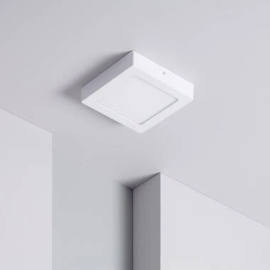 Přisazené Stropní Čtvercové 12W LED Svítidlo 170x170 mm