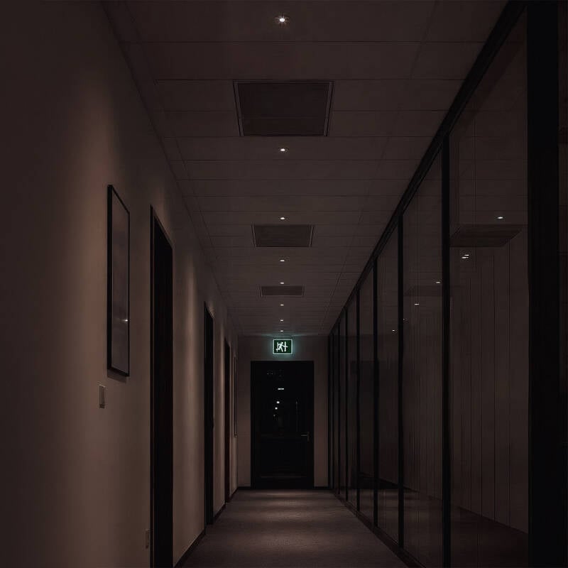 Afbeelding van LED-noodverlichting (downlight) 3 W, 150 lm, DALI2, 3 uur autonomie