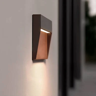 Jade 3W Square Outdoor  Aluminium Selectable CCT LED Wall Light