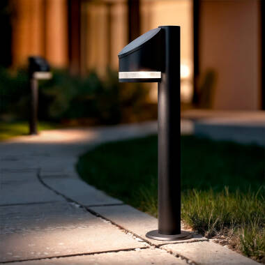 Baken Outdoor Solar LED Hoogte 50cm Aluminium Eddan