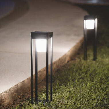 Devah 2.5W Aluminium Outdoor Solar LED Bollard with Motion Sensor 40cm