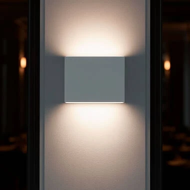 Applique Murale Extérieure LED Éclairage Double Face Aluminium Luming II