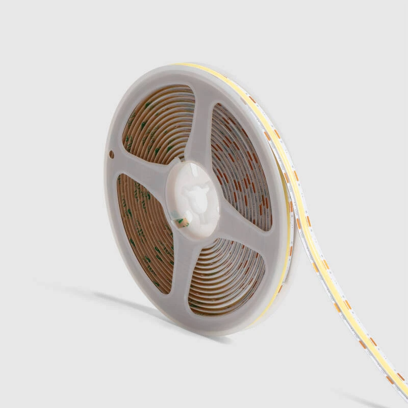 Striscia LED 24 V COB CCT 576 LED/m 5 m 18 W/m 1400 lm/m Larghezza 8 mm Taglio 4 cm IP20 CRI 90