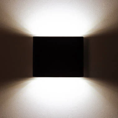 Immagine di Applique da Esterno LED, Doppia Luce, in Alluminio, Luming