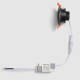Afbeelding van Downlight 3W COB LED Richtbaar Rond Zwart Zaag maat Ø55 mm CRI92 Expert Colour No Flicker