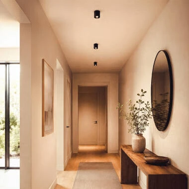Immagine di Applique da Soffitto Quarzo Bianco