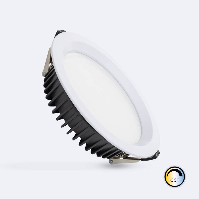 Image de Downlight LED Rond SAMSUNG Aero 130 lm/W Microprismatique LIFUD Blanc