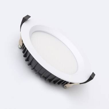 LED Downlight Einbaustrahler Rund SAMSUNG Aero 130 lm/W Mikroprismatisch LIFUD Weiß