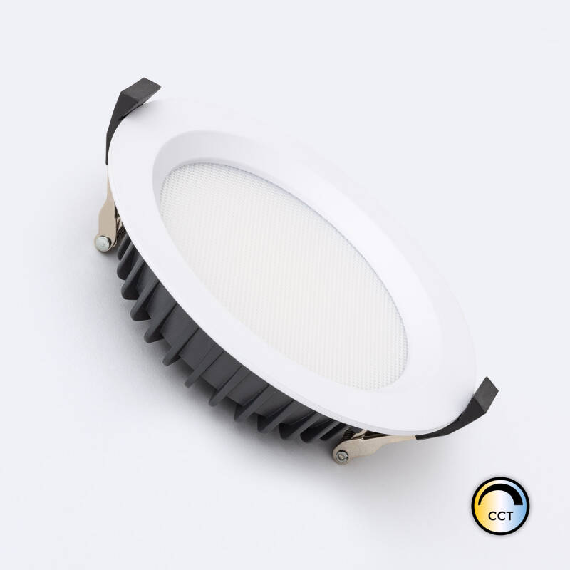 Image de Downlight LED Rond SAMSUNG Aero 130 lm/W Microprismatique LIFUD Blanc