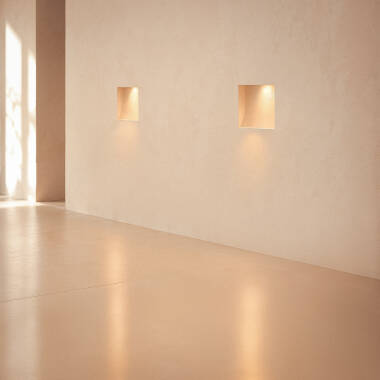 Afbeelding van Wandlamp Pleisterwerk/Pladur integratie 2W Zaagmaat 173x145 mm