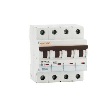 Installatie Automaat 4P-63A-6kA MAXGE