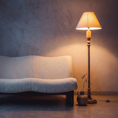 Image de Lampadaire Bois Meena ILUZZIA