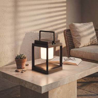 Bild von Lámpara de Mesa Solar LED Portátil Aluminio Perico
