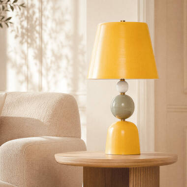 Lampada da Tavolo Metallo Pekia Bougy