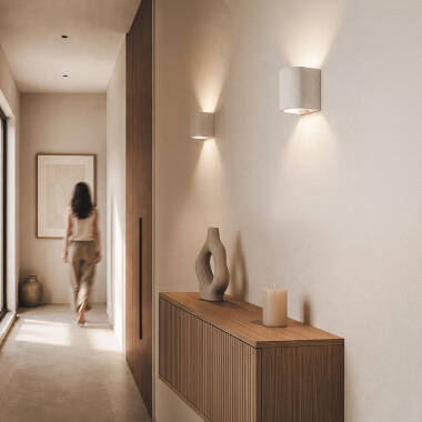 Image of Kediri Cement Double Sided Wall Light