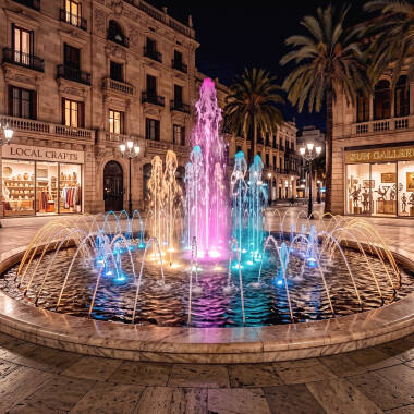 Image de Spot Submersible LED RGB 9W Saillie 12V DC XtraPool
