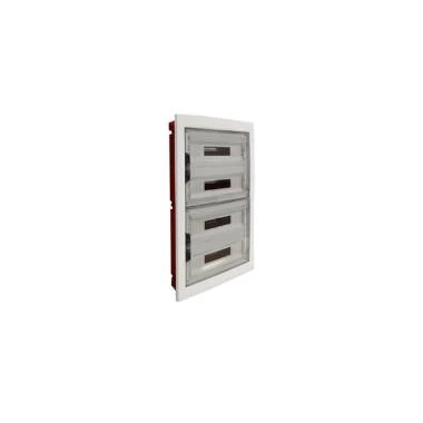 Tableau Électrique Encastré KAPPA Porte Transparente 54-72 Modules Industrie/Tertiaire/Résidentiel MAXGE