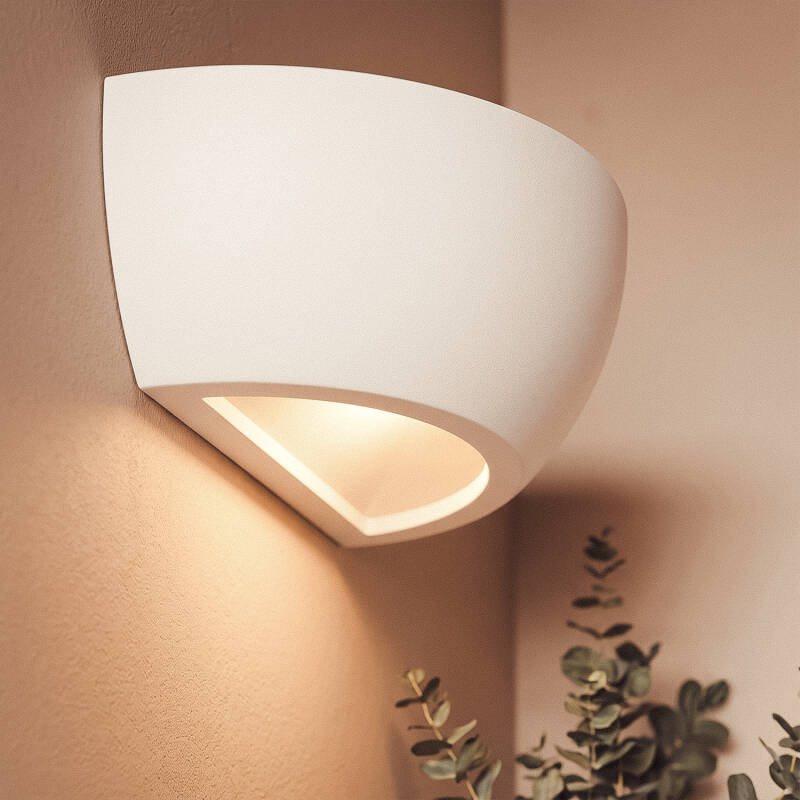 Afbeelding van Wandlamp van Gips Bexley