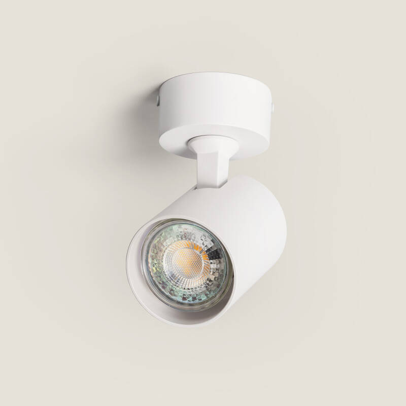 Image of Nona Adjustable Aluminium LED Ceiling Spotlight White