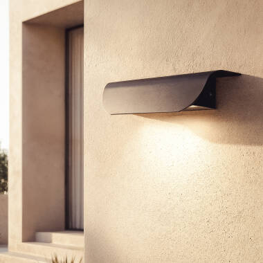 Bild von LED Wandleuchte Außen 12W Aluminium Agerato