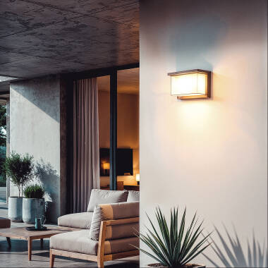 Afbeelding van Wandlamp Outdoor LED 12W Aluminium CCT Selecteerbaar Dubbele Diffuser Valorian